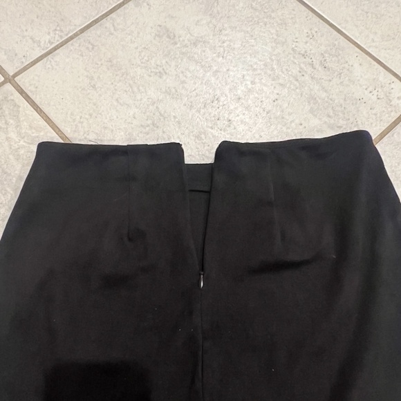 BY THE WAY WOMENS HIGH WAISTED MINI SKIRT, SIZE SMALL, BLACK - Picture 4 of 6